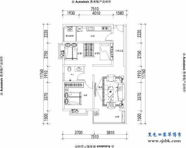 春漫时光92平方米现代全景效果图改造方案-第2张图片