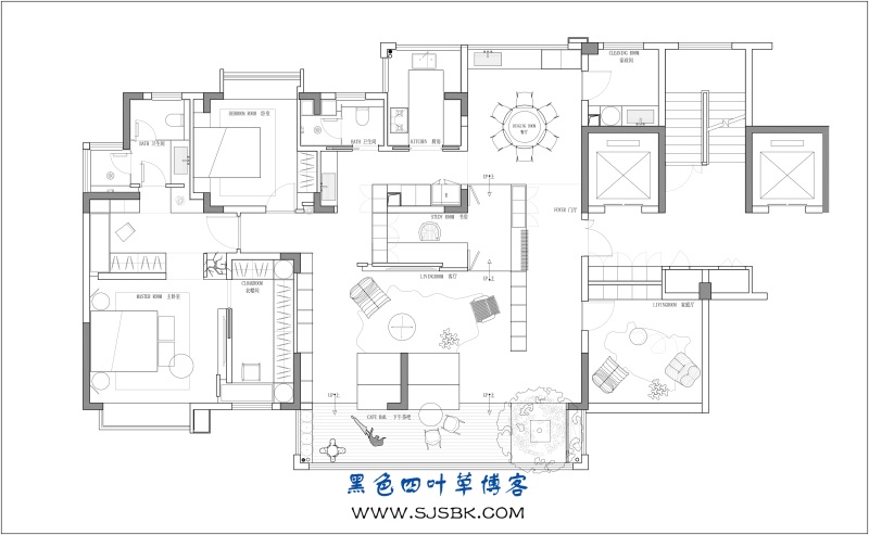 2023年彩平图教程_室内设计平面效果图素材-第11张图片