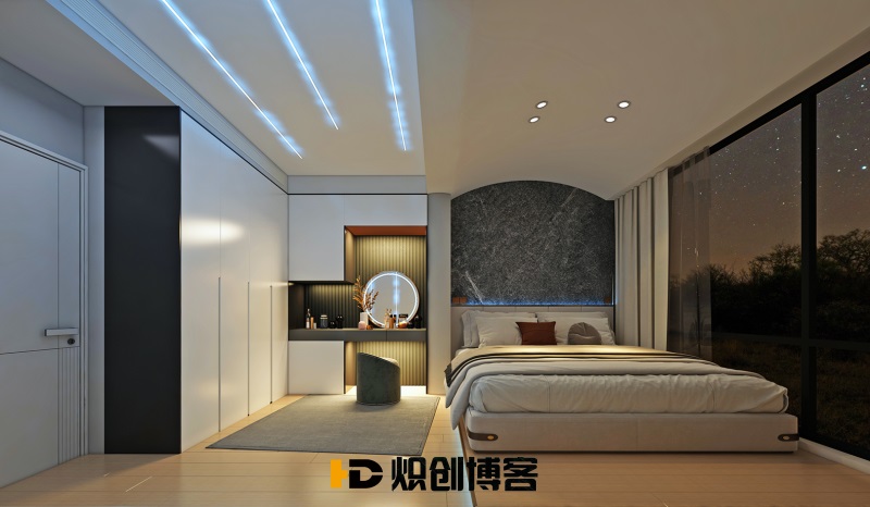 西双版纳-阅蓝山全屋设计极简风-第7张图片